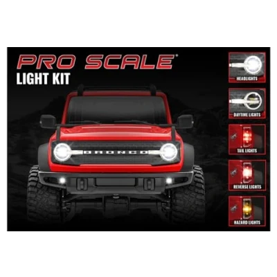 Imagen de TRAXXAS Pro Scale TRX 4M Bronco Juego completo de luces LED