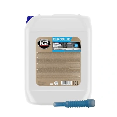 Imagen de K2 Euroblue Adblue con Cánula Solución Urea para SCR Tratamiento de Gases Escape Automóviles y Camiones EB10 10L