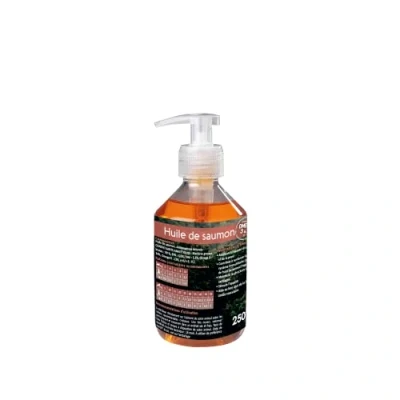 Imagen de NUTRIVET INNE Suplementos de Comida Perros y Gatos Aceite Salmón Rico en Omegas 3 6 Botella Bomba 250 ML