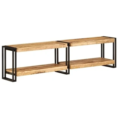 Imagen de vidaXL Mueble de TV Madera Maciza Mango 160x30x40 cm