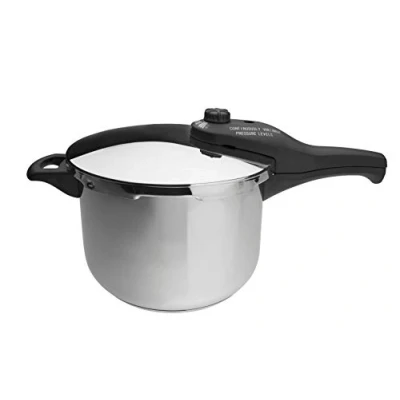 Imagen de Lacor Olla A Presion 4.0 LTS D.22 Cm 71864 Tempo, 4 L, Acero Inoxidable 18/10