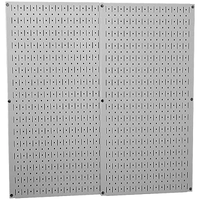 Imagen de Wall Control 30 P 3232G Paquete de Tablero Clavijas Metal Gris