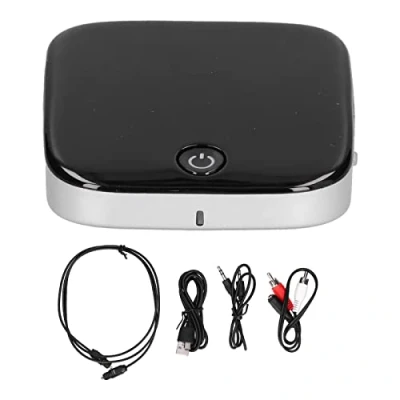 Imagen de Adaptador De Audio Bluetooth 5.0 BTI 029, Receptor Y Transmisor Inalámbrico 2 En 1, Baja Latencia con TOSLINK 3,5 Mm (AUX RCA) para TV