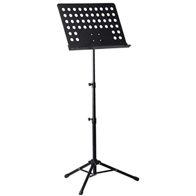 Imagen de ATRIL DIRECTOR DE ORQUESTA PARA PARTITURAS TPM MS02 PROFESIONAL PLEGABLE Y PORTATIL, PUPITRE CONCIERTO, ALTURA AJUSTABLE. LIGERO COMPACTO ROCKMUSIC