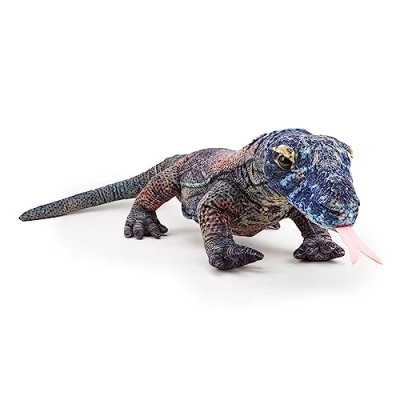 Imagen de Zappi Co Peluche Suave y Acogedor para niños Compañeros de Juego Suaves en Estilo Impreso (80 cm Longitud) (Varano Komodo).
