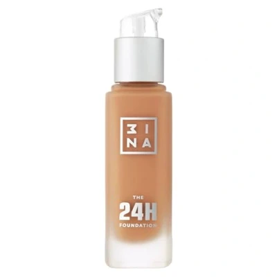 Imagen de 3INA MAKEUP The 24H Foundation 654 Base de Maquillaje Marrón claro con Subotono Neutro Cobertura Total Duración y Resistente al Agua Vegan Cruelty Free