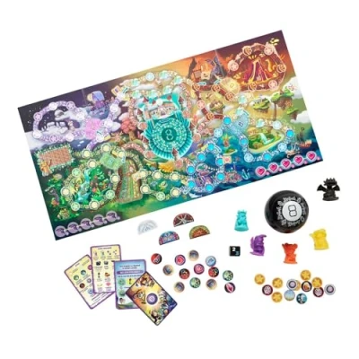 Imagen de Mattel Games Magic 8 Ball Board Game, Versión: Francés, HPJ68