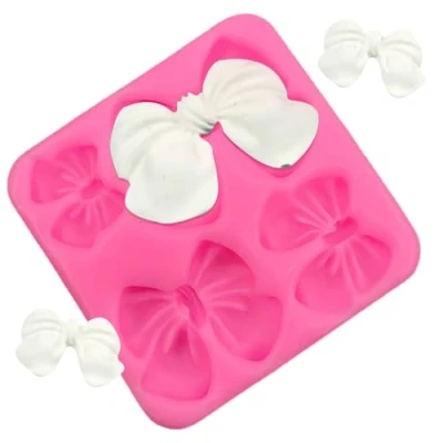 Imagen de BEAHING Molde de Silicona DIY Bail Moldo Chocolate Lindo Fondant Herramienta para Hornear Dulces (Color Aleatorio)