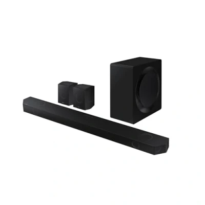 Imagen de Barra de sonido Samsung HW Q990D/ZF, Bluetooth, 656 W, Dolby Atmos inalámbrico, 11.1.4 canales, WiFi, Graphite Black