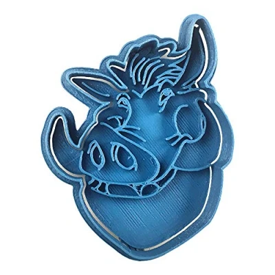 Imagen de Cuticuter Pumba Cortador de Galletas El Rey León, azul