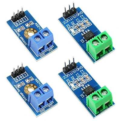 Imagen de WayinTop 2pcs ACS712 Sensor de Corriente 30A Módulo Rango Medición + DC0 25V Terminal del Voltaje