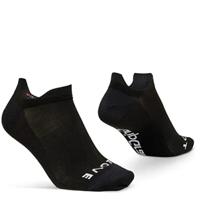 Imagen de GripGrab Classic No Show Invisible Cycling Socks Short Low Sneaker Trainer Summer Liner Bike, Spinning, Indoor Calcetines Ciclismo, Unisex Adult, Negro, M (41 44)