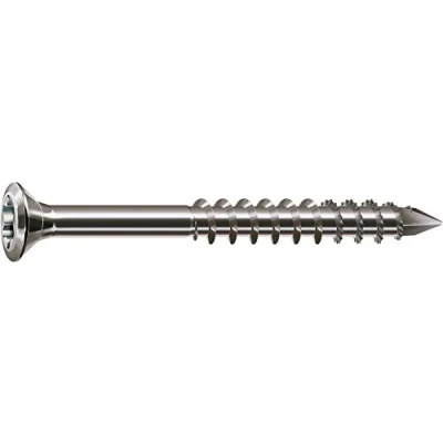 Imagen de Spax 467000400403 Tornillo de la fachada, 4,0 x 40 mm, 100 piezas, levantó pequeña, t estrellas plus, corte, parcialme