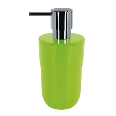 Imagen de Spirella Cocco Dispensador de jabón líquido, Capacidad 7,5 x 16,5 cm, 300 ml, Color Verde, 16,5x7,5x7,5