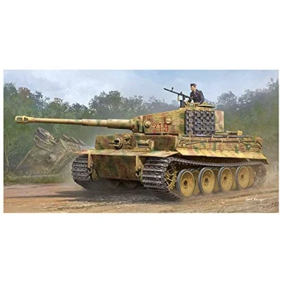 Imagen de Trumpeter 9539 Pz.Kpfw.Vi Ausf.E SD.Kfz.181 Tiger I (Medium Production) w/Zimmerit maqueta de plástico, Colores
