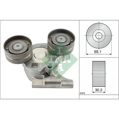 Imagen de INA 534 0682 10 Brazo tensor, correa trapecial poli V FORD: Transit Mk6 Furgón, Bus, V363 Furgón