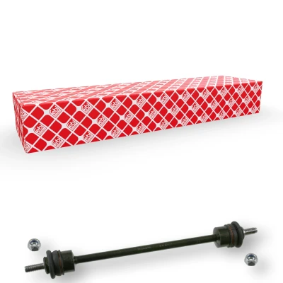 Imagen de febi BILSTEIN 17612 Bieleta de suspensión Eje delantero 300 Plus con tuerca autofijadora Acero CITROËN: AX, PEUGEOT: 106 I Hatchback