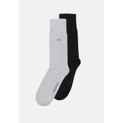 Imagen de Calvin Klein Underwear Unisex 2 PACK Calcetines, Hombre, Talla: 39 42, White