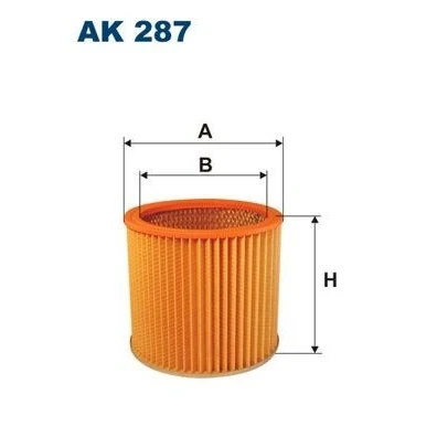 Imagen de FILTRON AK 287 Filtro de aire 161 185 Cartucho filtrante