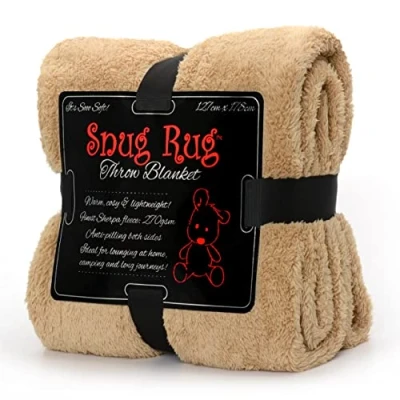 Imagen de Snug Rug Special Edition Luxury Manta de Lana Sherpa, 127 x 178 cm (Sand Beige)