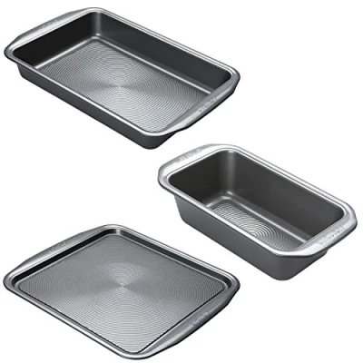 Imagen de Circulon Momentum Bandeja para horno, carbono, acero, plata, 34 x 37 1.5 cm
