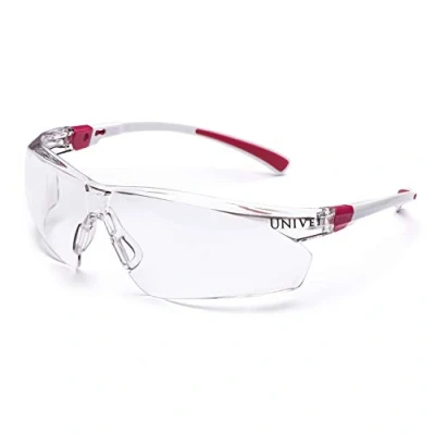 Imagen de UNIVET, Gafas 505 UP PLUS antiadherentes y antiarañazos, protección contra partículas radiación, rosa, 25262