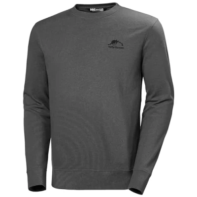 Imagen de Helly Hansen Nord Graphic Crew Sudadera, Hombre, 982 Ébano, S