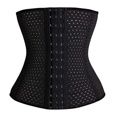 Imagen de Everbellus Corset Fajas Reductoras Cinturon Formación Cincher Transpirable para Mujer Negro 3X Large