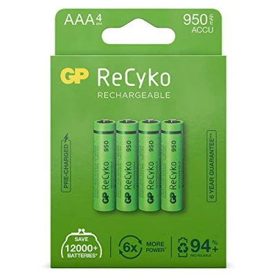 Imagen de Gp 811054 batería recyko AAA 950mah bl4