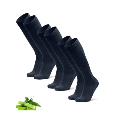 Imagen de Danish Endurance 3 PACK Calcetines hasta la rodilla, Talla: 39 42, Navy blue