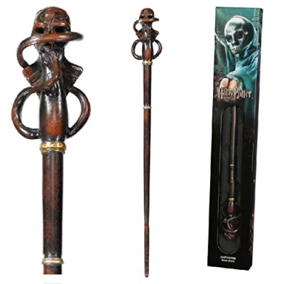 Imagen de The Noble Collection Death Eater Varita Swirl (Caja de Ventana)