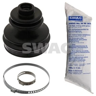 Imagen de SWAG 30 93 8331 Fuelle Palier Caucho con grasa abrazaderas AUDI: A3 Hatchback, A4 B6 Avant, B5 Berlina, VOLKSWAGEN: Golf 4