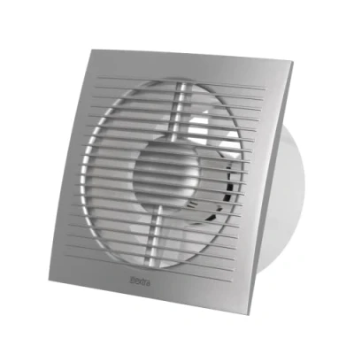 Imagen de EUROPLAST Ø 150mm Extractor de Baño con Temporizador y Sensor Humedad Aire Silencioso Plata Ventilador Pared para Cocina, Garaje, WC
