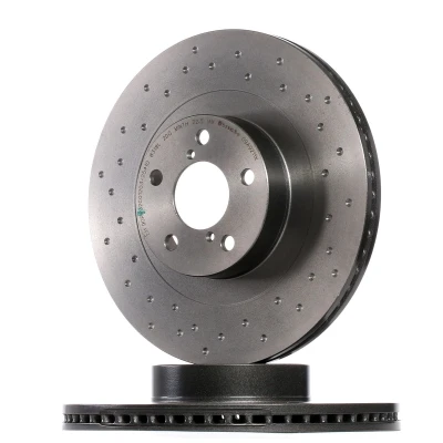 Imagen de BREMBO XTRA LINE 09.A921.1X Disco de freno 293 24 5 perforado/ventil. int. revestido altamente carbonizado SUBARU: Impreza II Berlina, Legacy