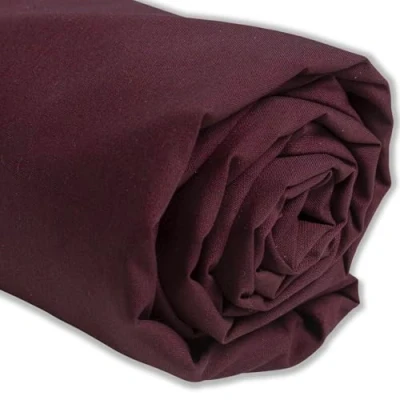 Imagen de IPEA Tela de Popelín Algodón Burdeos 200 cm x 150 Fabricado en Italia Tejido al Metro para Costura, Ropa, Forros, Accesorios, Patchwork Lisa Coser Lienzo
