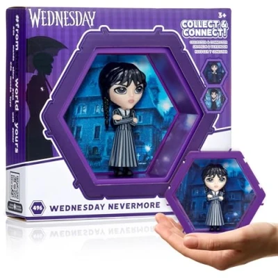 Imagen de PODS 4D Uniforme de Wednesday Addams Nevermore, figura coleccionable conectable que explota su mundo en el tuyo Exhibición pared o estante Juguetes y regalos No. 496