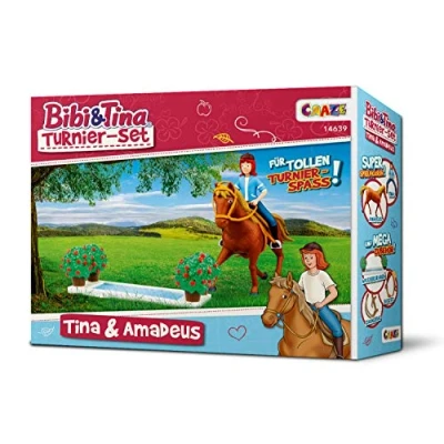 Imagen de Craze Bibi y Tina &amp; Amadeus Figuras de Juego Caballos Juguetes con Accesorios Pony Juegos Regalo para niñas