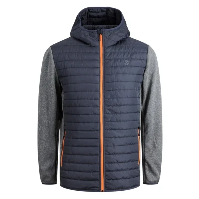 Imagen de Jack &amp; Jones Jjemulti Quilted NOOS Chaqueta de entretiempo, Hombre, Talla: XS, Grey melange