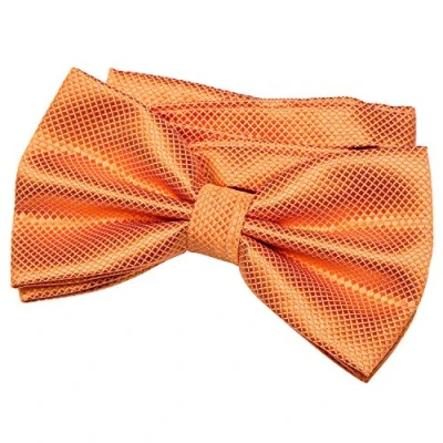 Imagen de DonDon Pajarita para hombre de 12 x 6 cm ajustable y lista usar coral