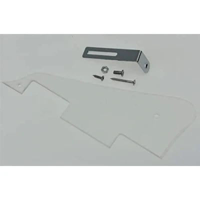 Imagen de Dopro Golpeador de guitarra transparente LP con soporte cromado para Epiphone Les Paul