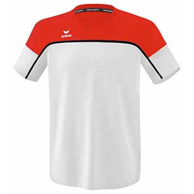 Imagen de Erima „Change by Funcional Camiseta, Blanco/Rojo/Negro, 140 Unisex niños