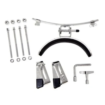 Imagen de Gewa 893083 Accesorios para Percusión de Marcha Apoyo Rodilla con Alargue, Adecuado Todas Las Cajas 13&quot; Y 14&quot;
