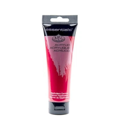 Imagen de Royal and Langnickel Tubos de pintura acrílica, 11 cl, 3 unidades, color rojo