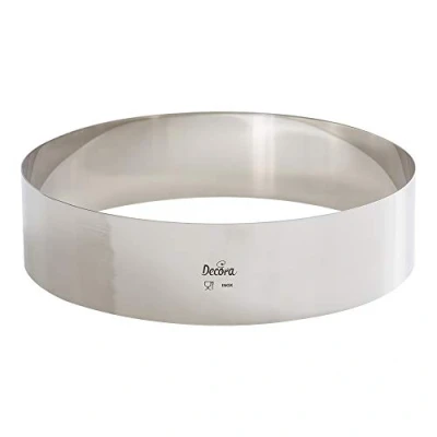Imagen de DECORA 0063753 CÌRCULO DE Acero INOX Ø 28 X H 6 CM