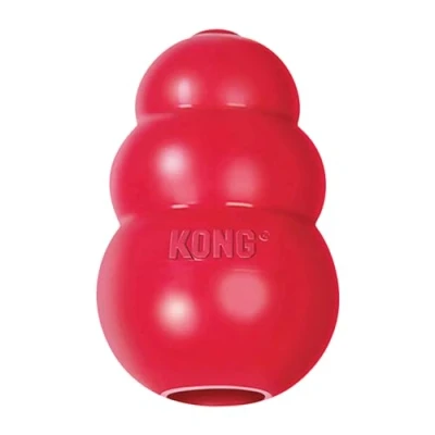 Imagen de KONG Classic Juguete de resistente caucho natural Para morder, perseguir o buscar Perros XXL