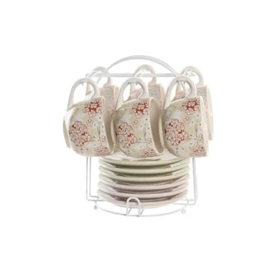 Imagen de DKD Home Decor Juego de Tazas café, Metal, Estándar