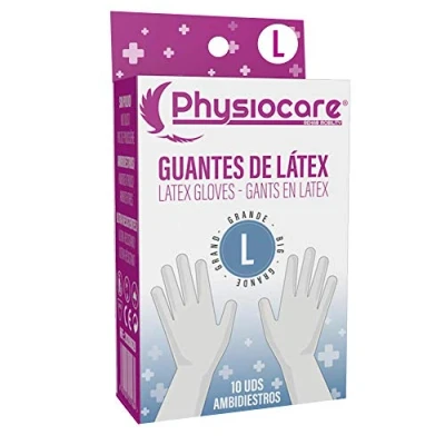 Imagen de Physiocare Guantes De Látex Talla L