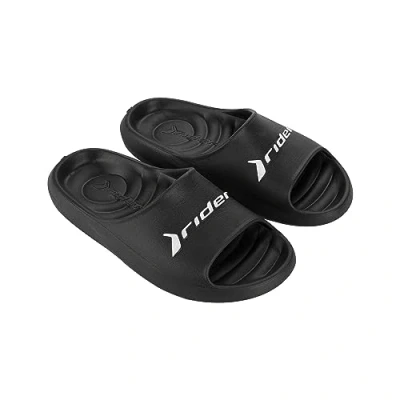 Imagen de Rider Sandalias deslizantes para hombre Rzero Slide Ad, negro blanco, 45/46 EU