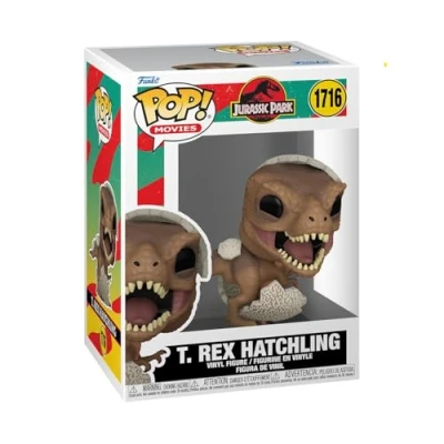 Imagen de Funko Pop! Movies: Jurassic Park Hatchling Tyrannosaurus Rex Figura de Vinilo Coleccionable Idea Regalo Mercancia Oficial Juguetes para Niños y Adultos Movies Fans