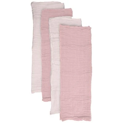 Imagen de PIPPI 4er Pack Baby Unisex Windeln Für Spucktücher, Kuscheltücher Oder Windeltücher Geeignet, Conjunto de baño Bebé Niños, Morado (Shrinking Violet 520), Talla única (Talla del Fabricante: 65x65)